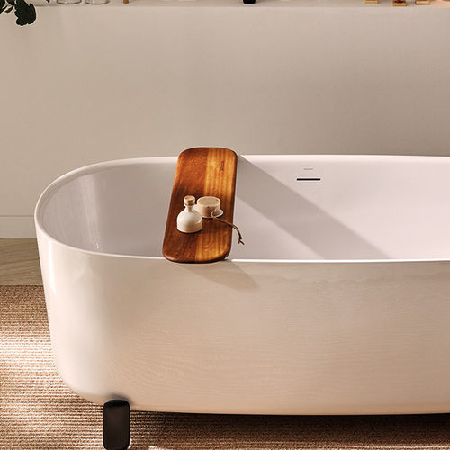 Mensola per vasca da bagno in legno - MISTRAL - SANYCCES - marrone