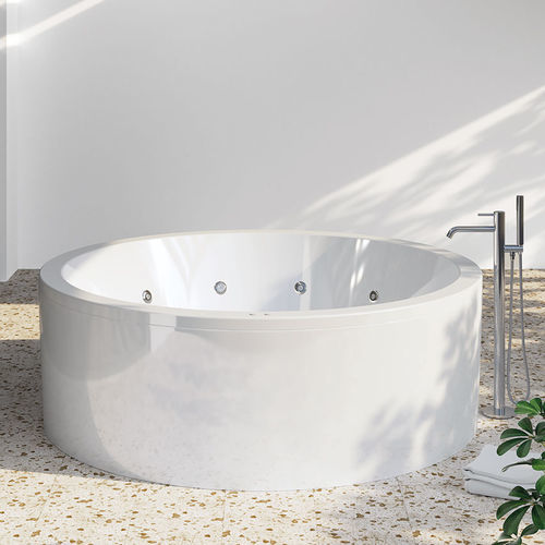 Vasca da bagno rotonda - NOA - SANYCCES - da incasso / per ambiente abitativo / in resina