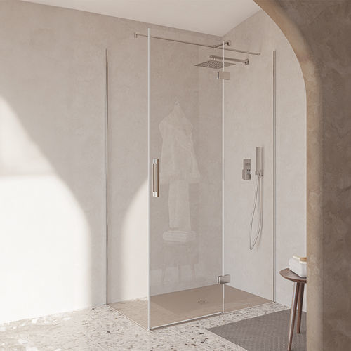 Box doccia in vetro - SINGLE BOX - SANYCCES - in vetro temprato / battente / rettangolare
