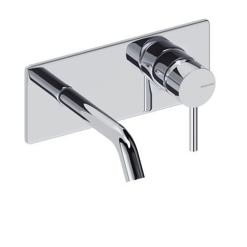 Miscelatore per lavabo - LOOP - SANYCCES - da parete / in ottone / da interno