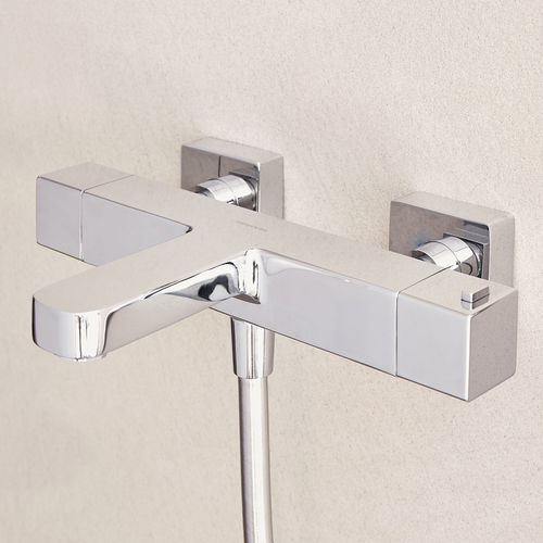 Miscelatore da vasca - CUBO - SANYCCES - da parete / termostatico / di ottone