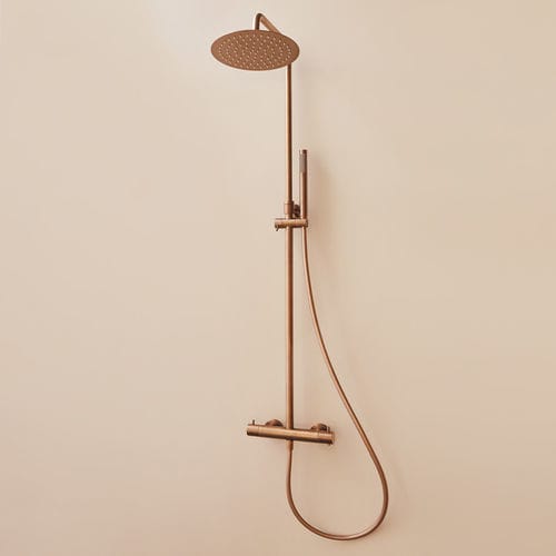 Colonna doccia termostatica - LOOP K - SANYCCES - per appartamento / in ottone / da parete