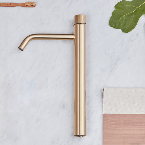 Miscelatore per lavabo - LOOP K - SANYCCES - da appoggio / in ottone / in rame