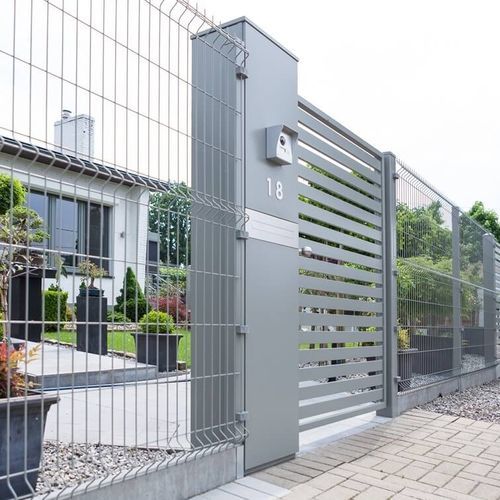 Pilastro per recinzione in acciaio galvanizzato - MultiBox  - WISNIOWSKI