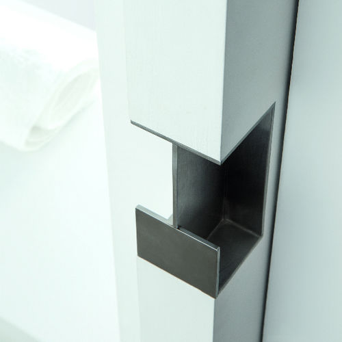 Maniglia a tirante per porta scorrevole - XINNIX DOOR SYSTEMS - in metallo / contemporanea / finitura argento