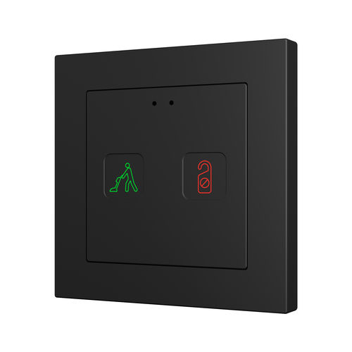Interruttore per sistema domotico - TECLA 55 X2 SIGN - ZENNIO AVANCE Y TECNOLOGIA - a pulsante / ad incasso / doppio