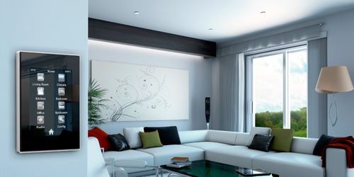 Touch screen per sistema domotico - INZENNIO Z41 - ZENNIO AVANCE Y TECNOLOGIA - a muro