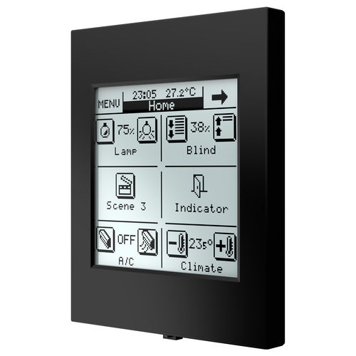 Touch screen per sistema domotico - INZENNIO Z38I - ZENNIO AVANCE Y TECNOLOGIA - a muro