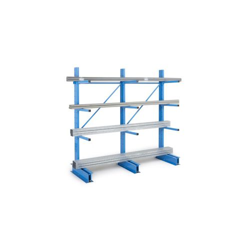 Scaffalatura per stoccaggio - CANTILEVER - MANORGA - per carichi leggeri / per oggetti lunghi / cantilever