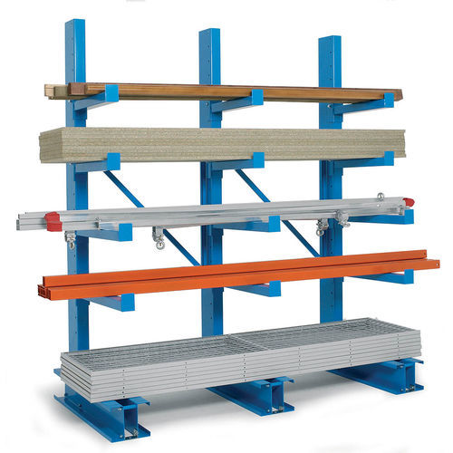 Scaffalatura per stoccaggio - CANTILEVER - MANORGA - per negozio / industriale / per carichi medio pesanti