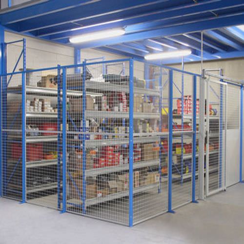 Parete fissa - BOX - MANORGA - in maglia metallica / in metallo / per uso industriale