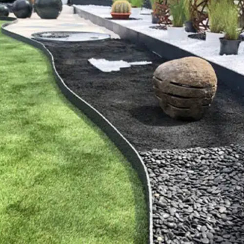 Bordura per marciapiede - NIDABORDER RECYPLAST - NIDAPLAST - da giardino / per allestimenti paesaggistici / per erba