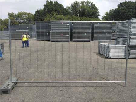 Recinzione a sbarre - M 350 - PLAKA GROUP FRANCE - per cantiere / in metallo / mobile