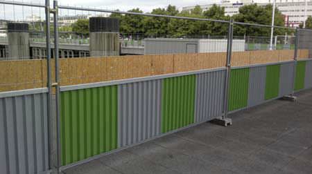 Recinzione a sbarre - M 835 - PLAKA GROUP FRANCE - per cantiere / in metallo / mobile