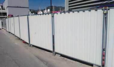 Recinzione a sbarre - M 800 - PLAKA GROUP FRANCE - per cantiere / in metallo / mobile