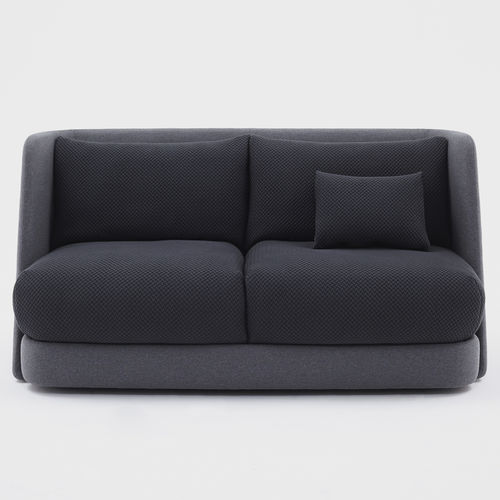 Divano contemporaneo - MELLOW - Comforty - in tessuto / multicolore / per edifici pubblici