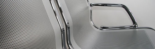 Lamiera perforata - C-THRU - COIL - grecata / in alluminio / per mobile