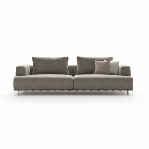 Divano modulare - AVALON PLUS - marac srl - contemporaneo / in tessuto / in pelle