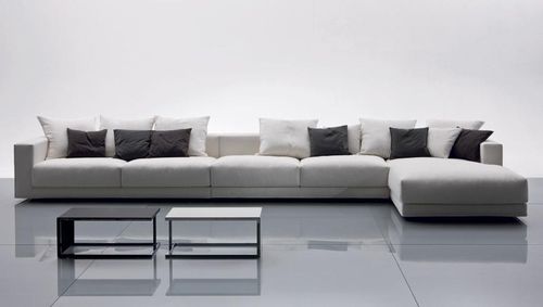 Divano d'angolo - BRERA - marac srl - modulare / contemporaneo / in tessuto