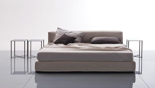 Letto matrimoniale - GORDON - marac srl - contemporaneo / con comodini / imbottito