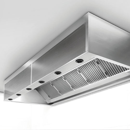 Cappa a muro - COMPENSATOR 90 - Vianen Kitchen Ventilation - a isola / professionale