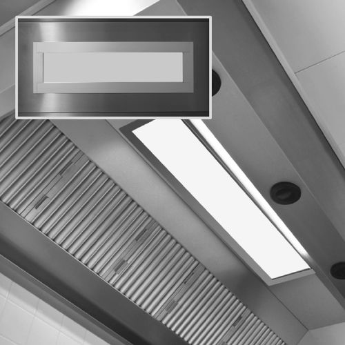 Luce ad incasso - V-LEL - Vianen Kitchen Ventilation - LED / rettangolare / IP65