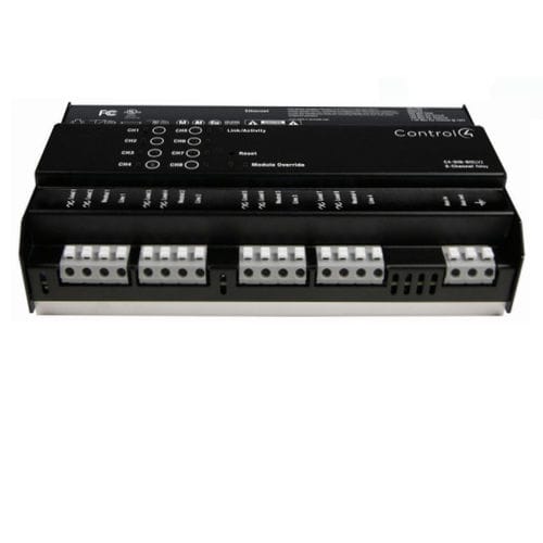 Modulo di controllo di illuminazione - C4-DIN-8REL-E1 - Control4 - su guida DIN / Ethernet / da interno