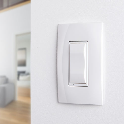 Interruttore a pulsante - C4-V-SW120277 - Control4 - ad incasso / contemporaneo / rettangolare