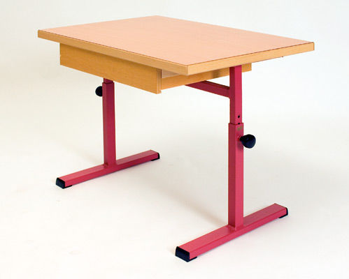 Tavolo contemporaneo - 206 - Embru - in legno / rettangolare / ad altezza regolabile