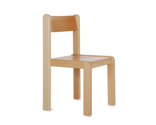 Sedia contemporanea - Embru - in legno / in legno / per scuola materna
