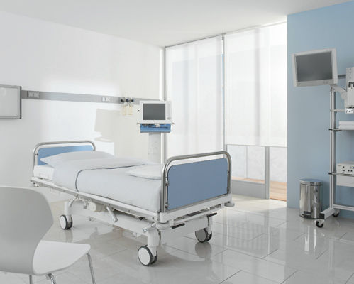 Letto ospedaliero - Embru - contemporaneo / reclinabile / in alluminio