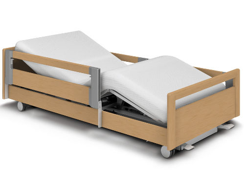 Letto ospedaliero - FORTUNA - Embru - contemporaneo / reclinabile / in legno