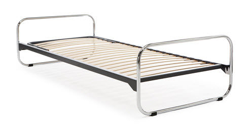 Letto singolo - 455 - Embru - contemporaneo / in alluminio / 180x200 cm