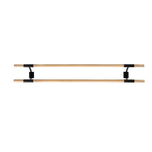 Supporto a muro per sbarra per danza classica - ARABESQUE DOUBLE BLACK - Dinamica Ballet