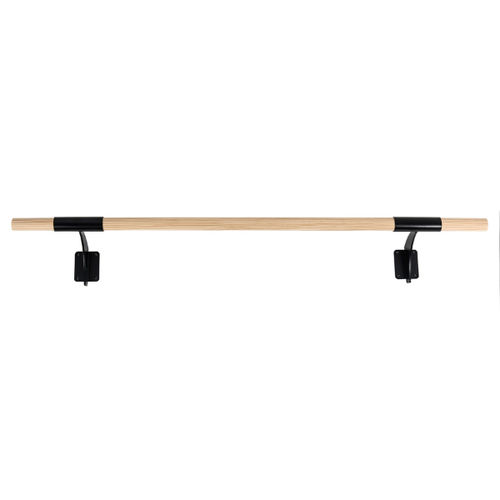 Supporto a muro per sbarra per danza classica - ARABESQUE BLACK - Dinamica Ballet