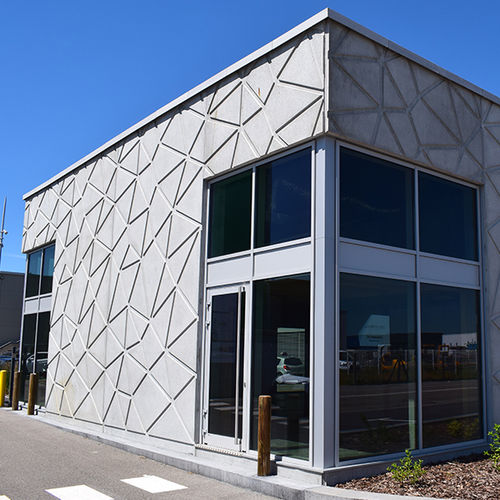 Muro a doppia lastra in cemento armato - PRÉCOFFRÉ® THERMIQUE - Fehr - con isolamento integrato / tagliafuoco