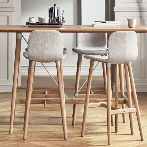 Sedia alta moderna - SEED - Steelcase - da interno / in metallo / in legno