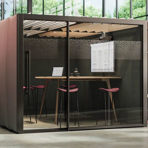 Scrivania per open space - LARES - Steelcase - da terra / da 2 persone / contemporanea