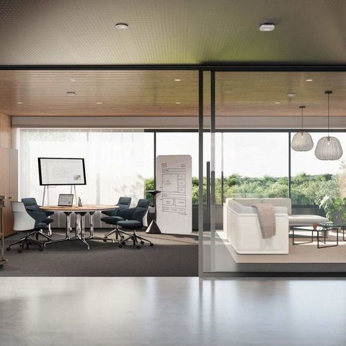 Cartello pubblicitario mobile - STEELCASE FLEX - Steelcase - ad isola / da parete / per superfici di lavoro