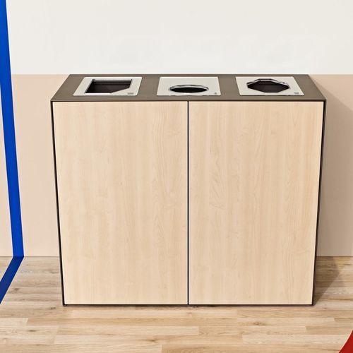 Sistema di smaltimento per rifiuti misti - VOLUM ART - Steelcase EMEA