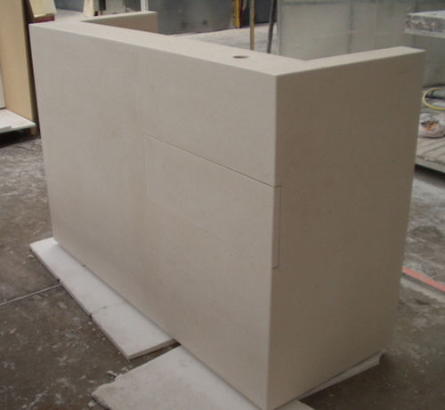 Banco reception in pietra naturale - TRADITIONAL STONE : CAPRI STONE - BROCATELLE