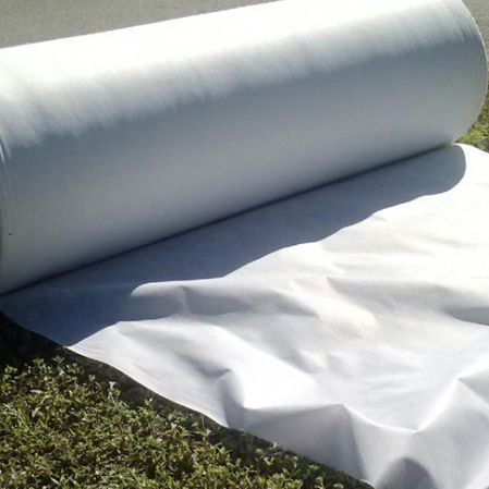 Tessuto per protezione solare - Midwest Construction Products - a tinta unita / in polipropilene / per esterni