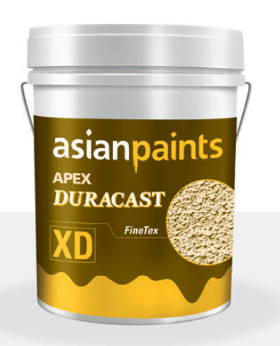 Pittura decorativa - APEX DURACAST - ASIAN PAINTS - da esterno / per muro / acrilica