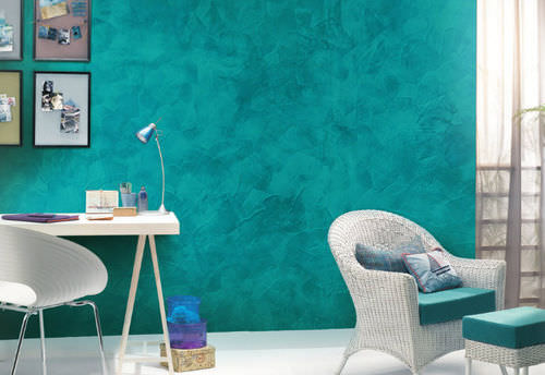 Intonaco decorativo - ROYALE PLAY STUCCO : MARBLE - ASIAN PAINTS - da interno / per muro / alla calce