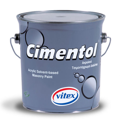 Pittura decorativa - CIMENTOL - VITEX - da esterno / per muro / per pavimento