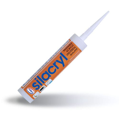 Mastice elastico - SILACRYL - VITEX - in plastica / a base di resina acrilica / per impermeabilità