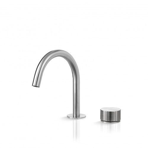 Miscelatore per lavabo - KRO101 - Linki - da appoggio / in acciaio / da bagno