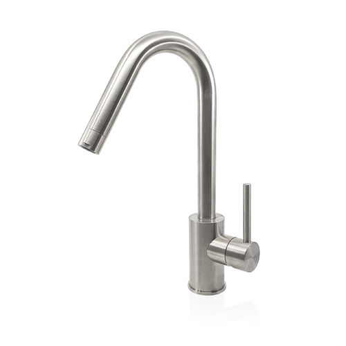 Miscelatore da appoggio - KCH003 - Linki - in metallo / da cucina / 1 foro