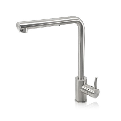 Miscelatore da appoggio - KCH010 - Linki - in acciaio inossidabile / da bagno / 1 foro