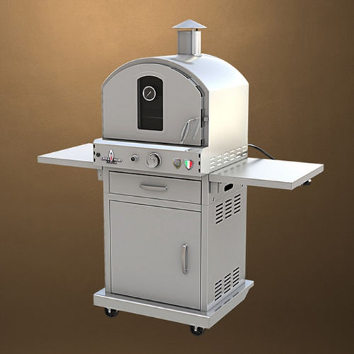 Forno a pizza per uso residenziale - LA PIAZZA - Lava Heat Italia - a gas / a libera installazione / da giardino